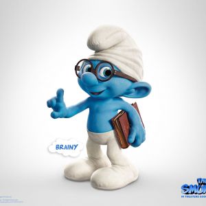 Postać Brainy Smerfa