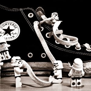 Stormtrooper i Converse