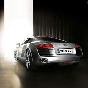 Samochód sportowy Audi R8