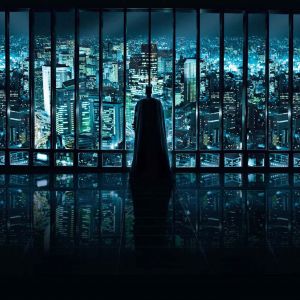 Batman w miejskim krajobrazie