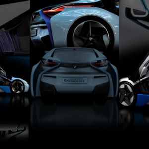 Samochód Koncept BMW i8