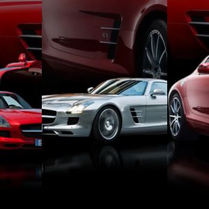 Elegancki Mercedes-Benz SLS AMG