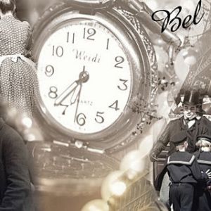 Kolaż Vintage Mody