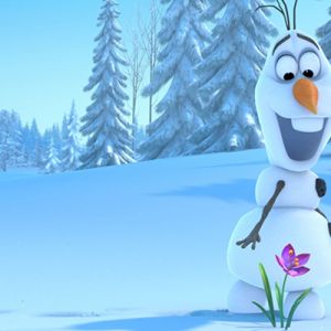 Olaf w zimowej krainie