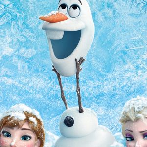 Postacie z Krainy Lodu - Olaf, Anna, Elsa