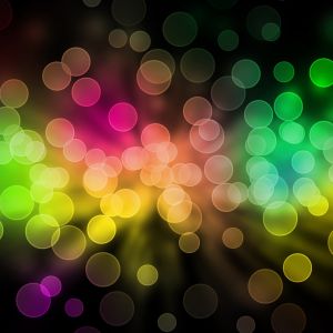 Kolorowy Bokeh Abstrakcyjny