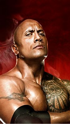 Dwayne Johnson Potężna Poza