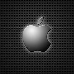 Logo Apple na Ciemnym Tle