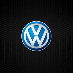 Tło z Logo Volkswagen