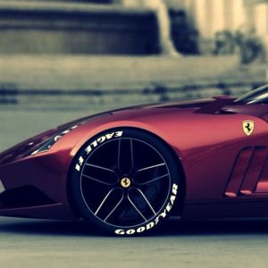 Samochód Sportowy Ferrari