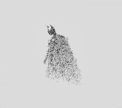 Silueta Batmana - wallpaper preview