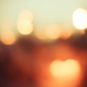 Miękkie Tło Bokeh w Kształcie Serca