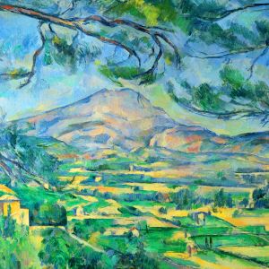 Obraz Krajobrazu Cézanne'a