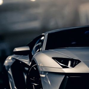 Lamborghini Aventador Zbliżenie