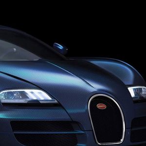 Bugatti Veyron Niebieski Węgiel