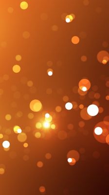Ciepłe Pomarańczowe Tło Bokeh