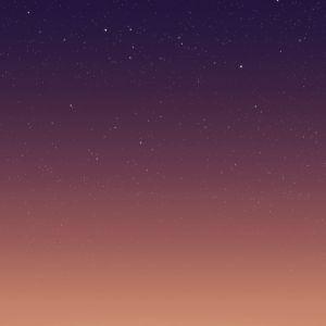 Gwiaździste Nocne Niebo