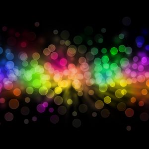 Kolorowy Bokeh Abstrakcyjny