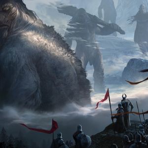 Epicka Bitwa Fantasy z Gigantami