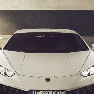 Widok Frontalny Lamborghini Huracán