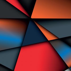 Kolorowa Abstrakcja Geometryczna