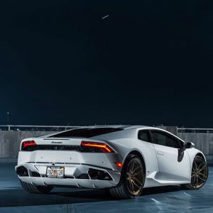 Tylny Widok Lamborghini Huracan